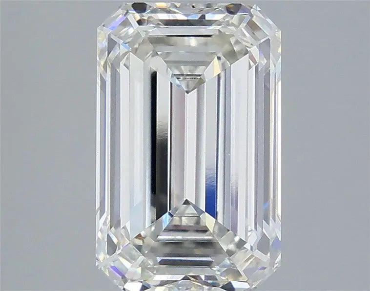 4.04ct Emerald Lab Grown Diamond (Colour H, Clarity VVS2, IGI Certified)