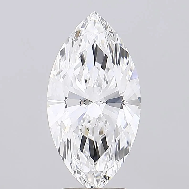 4.04ct Marquise Lab Grown Diamond (Colour D, Clarity FL, Cut EX, IGI Certified)