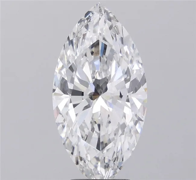 4.04ct Marquise Lab Grown Diamond (Colour E, Clarity VVS2, IGI Certified)