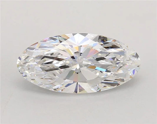 4.04ct Oval Lab Grown Diamond (Colour D, Clarity VVS2, IGI Certified)