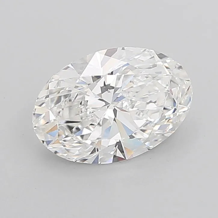4.04ct Oval Lab Grown Diamond (Colour E, Clarity VVS2, IGI Certified)