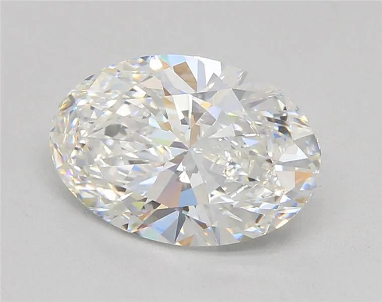 4.04ct Oval Lab Grown Diamond (Colour E, Clarity VVS2, IGI Certified)