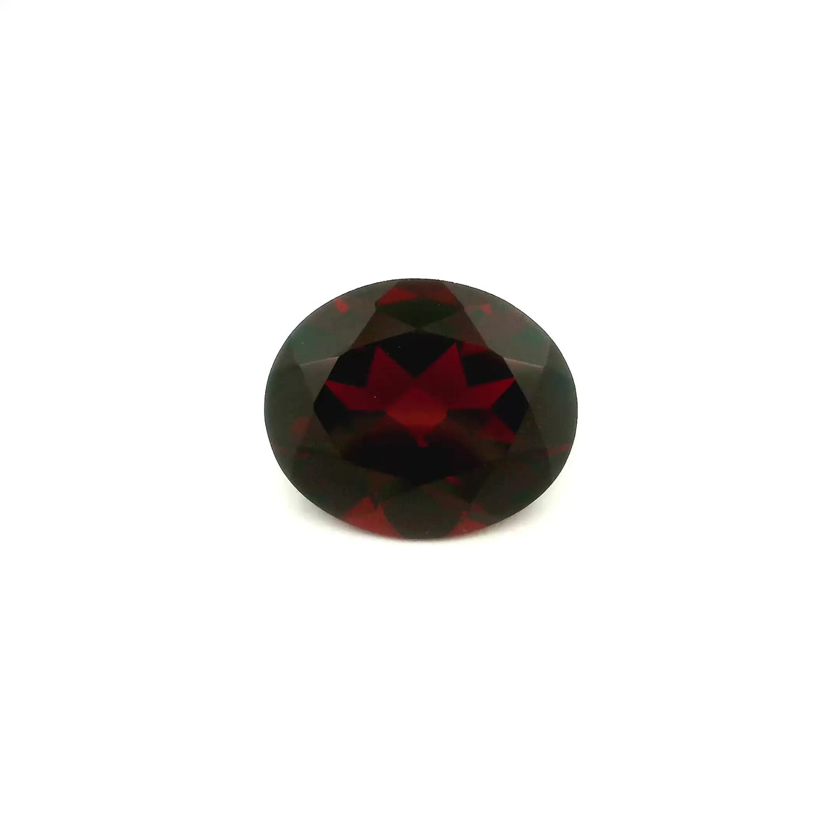 4.04ct Oval Natural Garnet (Colour Red, Clarity Slightly Included, Cut Faceted)