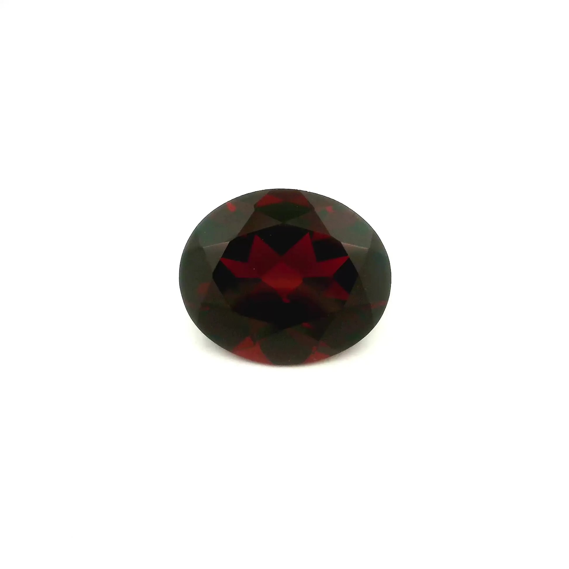 4.04ct Oval Natural Garnet (Colour Red, Clarity Slightly Included, Cut Faceted)