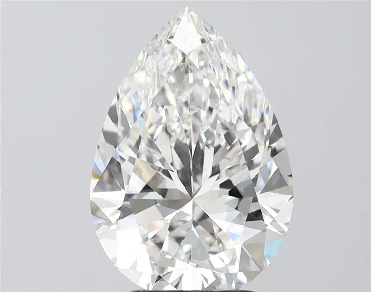 4.04ct Pear Lab Grown Diamond (Colour E, Clarity VVS2, IGI Certified)