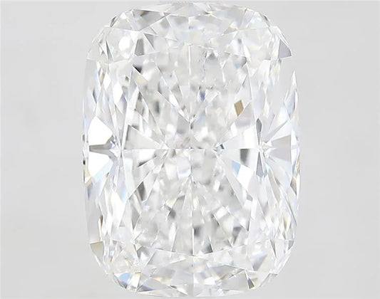 4.05ct Cushion modified Lab Grown Diamond (Colour D, Clarity VVS2, IGI Certified)