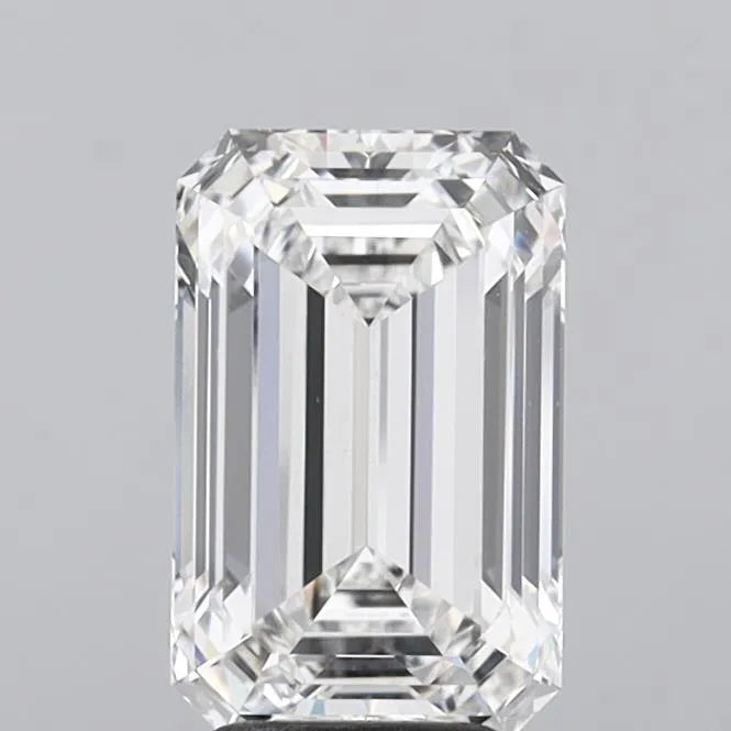 4.05ct Emerald Lab Grown Diamond (Colour E, Clarity VVS2, IGI Certified)