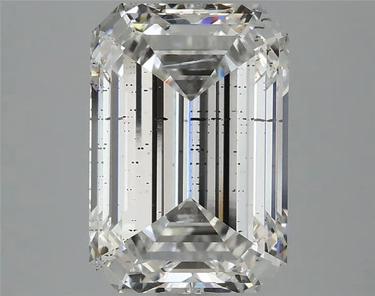 4.05ct Emerald Lab Grown Diamond (Colour F, Clarity SI2, IGI Certified)
