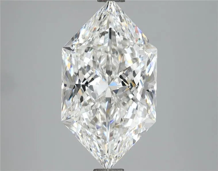 4.05ct Hexagonal Lab Grown Diamond (Colour E, Clarity VVS2, IGI Certified)
