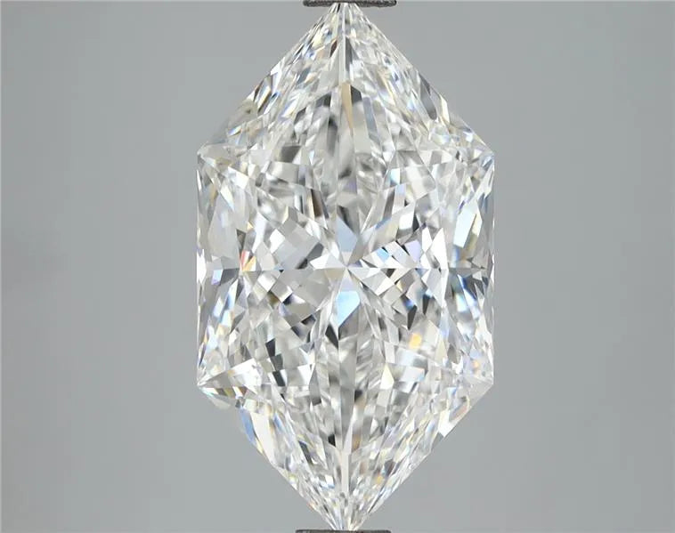 4.05ct Hexagonal Lab Grown Diamond (Colour E, Clarity VVS2, IGI Certified)