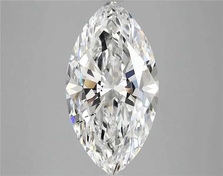 4.05ct Marquise Lab Grown Diamond (Colour E, Clarity SI1, IGI Certified)