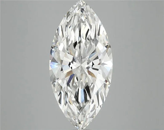 4.05ct Marquise Lab Grown Diamond (Colour F, Clarity VVS2, IGI Certified)