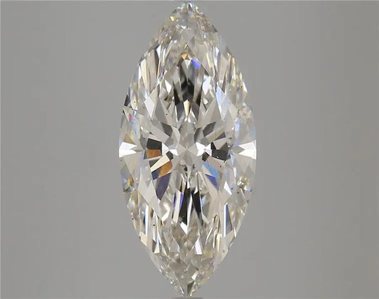 4.05ct Marquise Lab Grown Diamond (Colour G, Clarity SI1, IGI Certified)