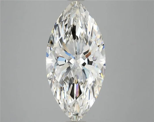 4.05ct Marquise Lab Grown Diamond (Colour G, Clarity VS2, IGI Certified)