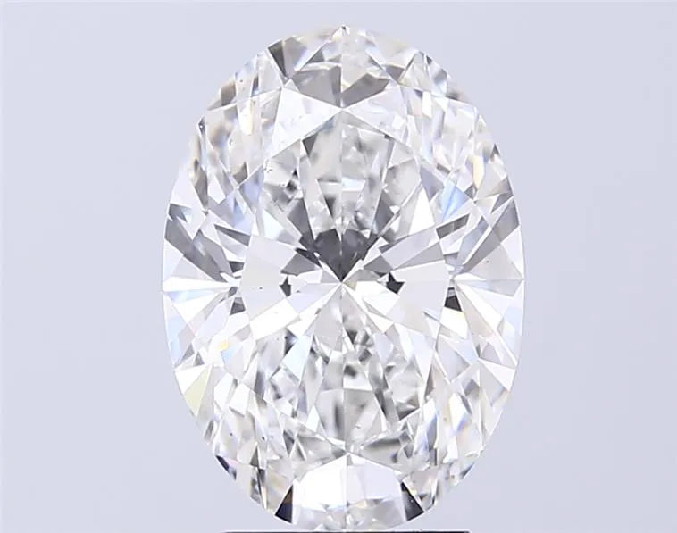 4.05ct Oval Lab Grown Diamond (Colour E, Clarity VS2, IGI Certified)