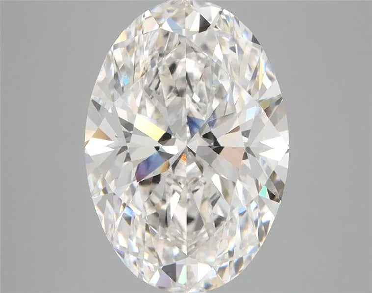 4.05ct Oval Lab Grown Diamond (Colour E, Clarity VVS2, IGI Certified)