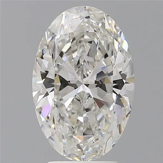 4.05ct Oval Lab Grown Diamond (Colour F, Clarity VS2, IGI Certified)