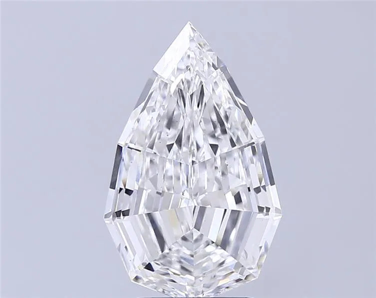 4.05ct Pear Lab Grown Diamond (Colour F, Clarity VVS2, IGI Certified)