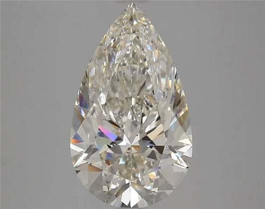 4.05ct Pear Lab Grown Diamond (Colour I, Clarity VS2, IGI Certified)