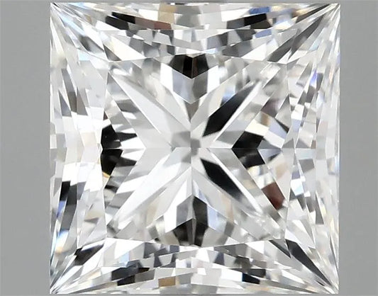 4.05ct Princess Lab Grown Diamond (Colour F, Clarity VVS2, IGI Certified)