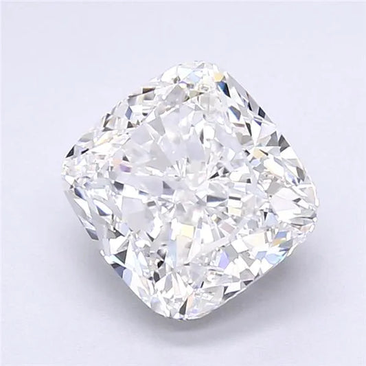 4.06ct Cushion modified Lab Grown Diamond (Colour E, Clarity VVS2, IGI Certified)
