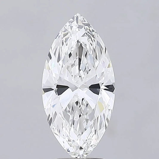 4.06ct Marquise Lab Grown Diamond (Colour E, Clarity VVS2, IGI Certified)