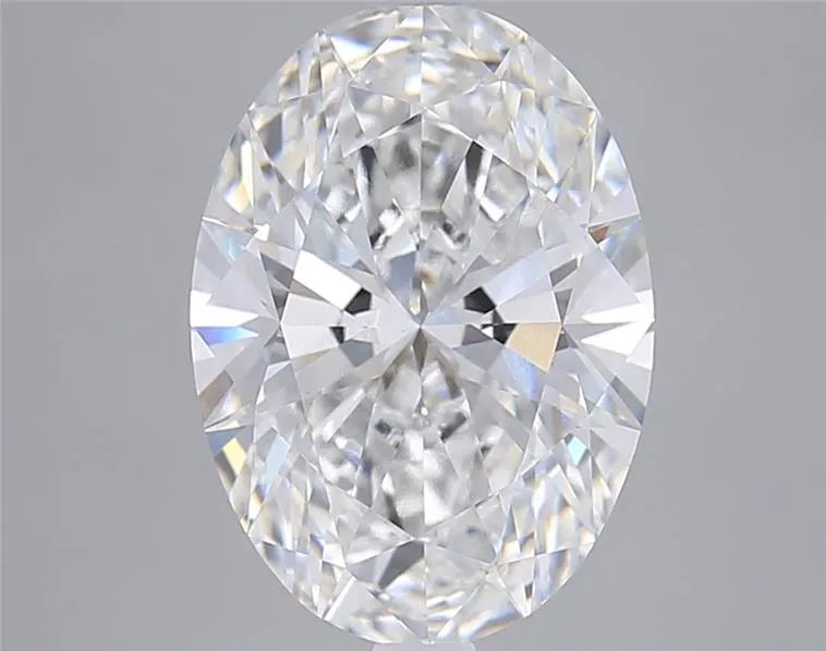 4.06ct Oval Lab Grown Diamond (Colour F, Clarity VVS2, IGI Certified)