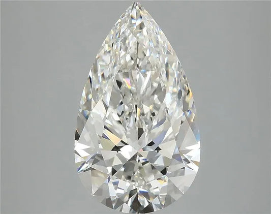 4.06ct Pear Lab Grown Diamond (Colour G, Clarity VS1, IGI Certified)