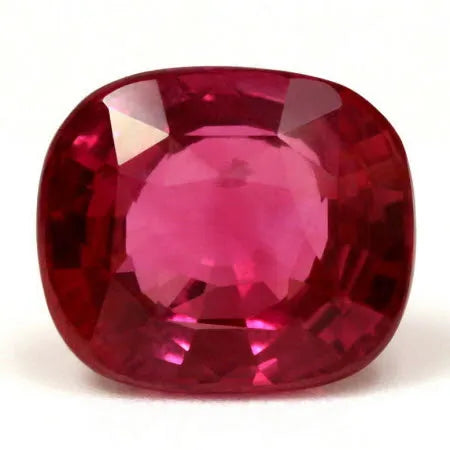 4.07ct Cushion Natural Ruby (Colour Red, Clarity Slightly Included, Cut Faceted)