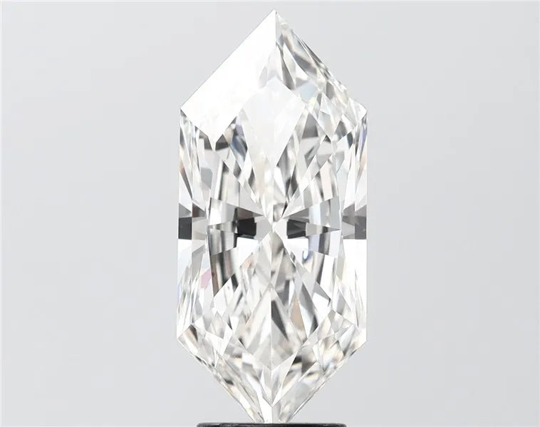 4.07ct Hexagonal Lab Grown Diamond (Colour G, Clarity VVS2, IGI Certified)