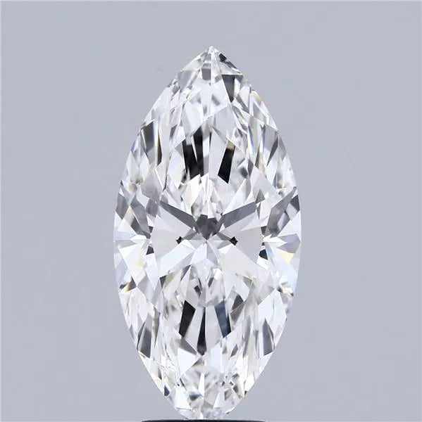 4.07ct Marquise Lab Grown Diamond (Colour E, Clarity VVS2, IGI Certified)