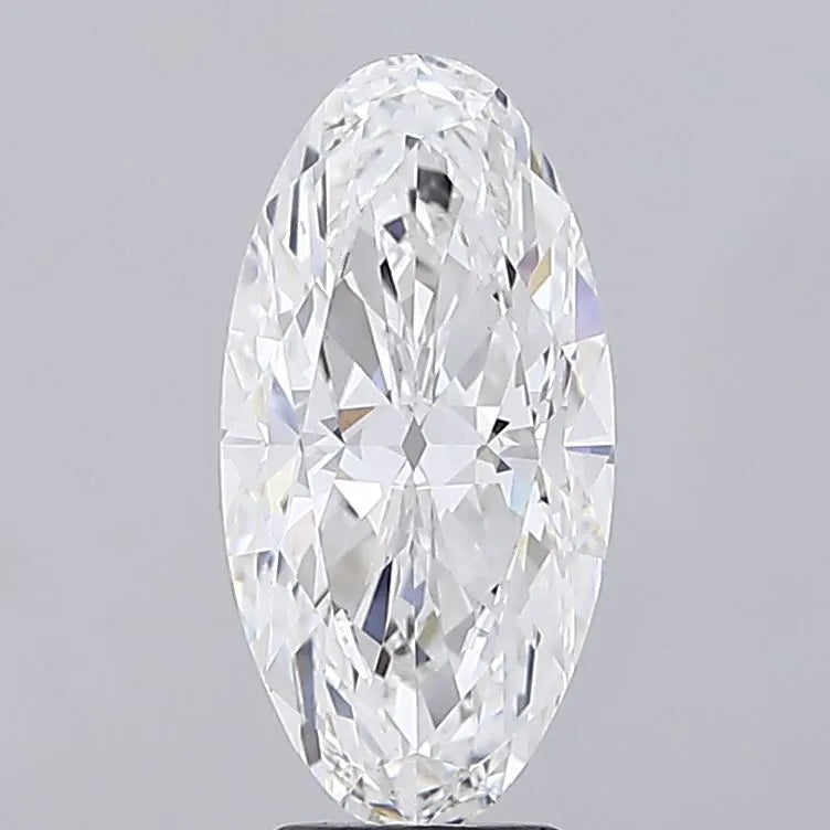 4.07ct Oval Lab Grown Diamond (Colour E, Clarity VS1, IGI Certified)