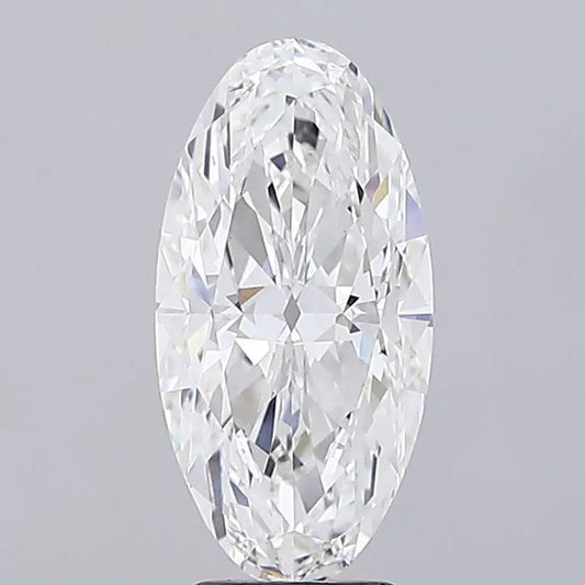 4.07ct Oval Lab Grown Diamond (Colour E, Clarity VS1, IGI Certified)