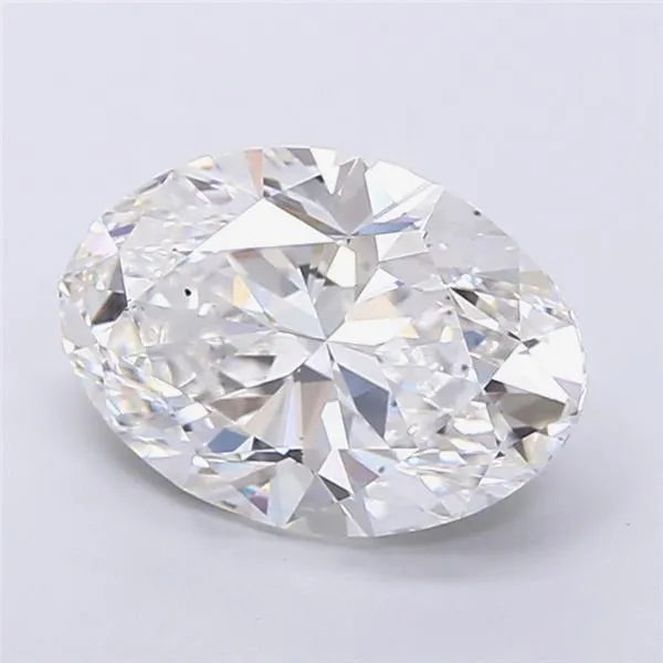4.07ct Oval Lab Grown Diamond (Colour G, Clarity VS2, IGI Certified)