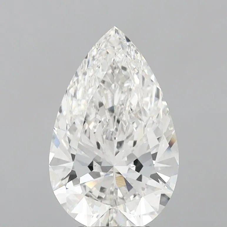 4.07ct Pear Lab Grown Diamond (Colour G, Clarity VVS2, IGI Certified)