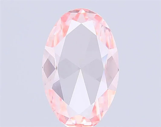 4.07ct Rose Lab Grown Diamond (Colour Fancy Pink, Clarity VS1, IGI Certified)