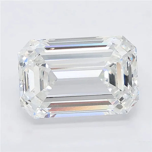 4.08ct Emerald Lab Grown Diamond (Colour E, Clarity VVS2, IGI Certified)