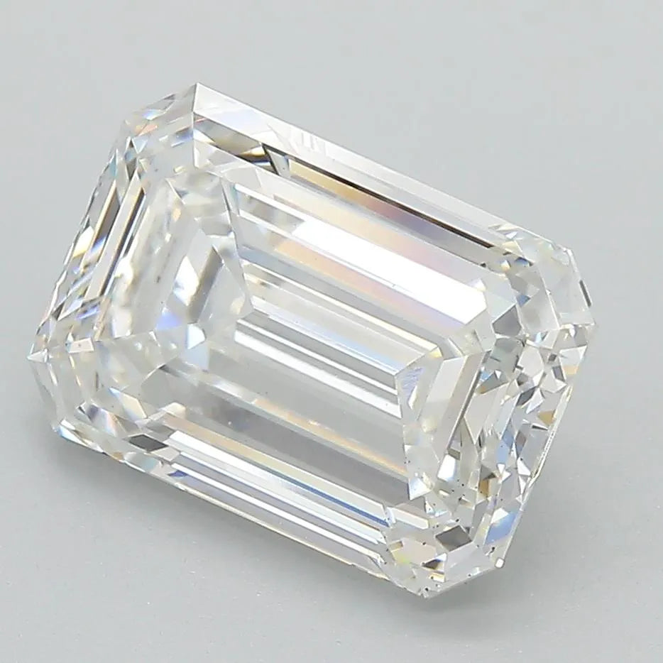 4.08ct Emerald Lab Grown Diamond (Colour G, Clarity VS1, IGI Certified)