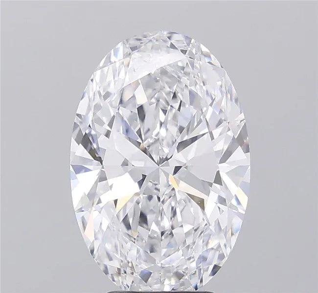 4.08ct Oval Lab Grown Diamond (Colour D, Clarity VVS2, IGI Certified)