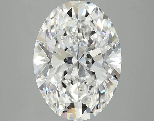4.08ct Oval Lab Grown Diamond (Colour E, Clarity VS1, IGI Certified)