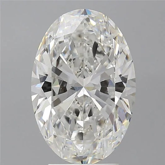 4.08ct Oval Lab Grown Diamond (Colour E, Clarity VVS2, IGI Certified)