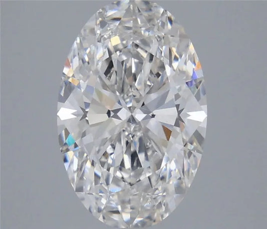 4.08ct Oval Lab Grown Diamond (Colour F, Clarity VS1, IGI Certified)