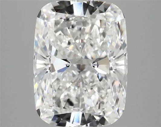 4.09ct Cushion modified Lab Grown Diamond (Colour F, Clarity VVS2, IGI Certified)