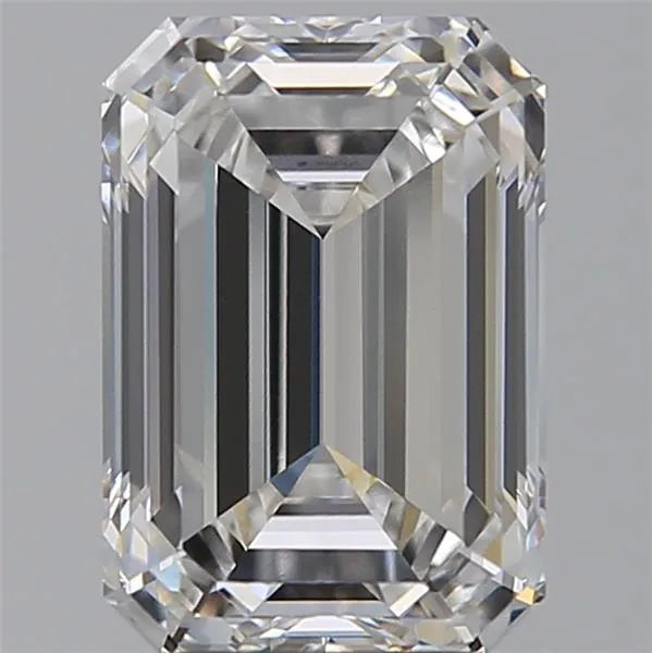 4.09ct Emerald Lab Grown Diamond (Colour E, Clarity VVS2, IGI Certified)