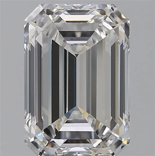 4.09ct Emerald Lab Grown Diamond (Colour E, Clarity VVS2, IGI Certified)