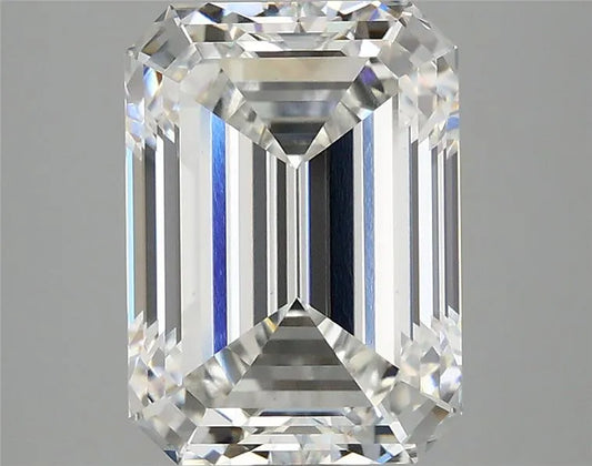 4.09ct Emerald Lab Grown Diamond (Colour E, Clarity VVS2, IGI Certified)