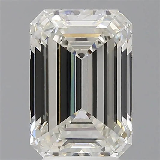 4.09ct Emerald Lab Grown Diamond (Colour G, Clarity VVS2, IGI Certified)