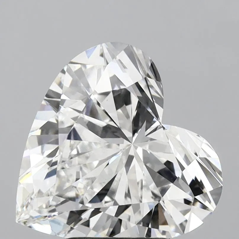 4.09ct Heart Lab Grown Diamond (Colour E, Clarity VS1, IGI Certified)