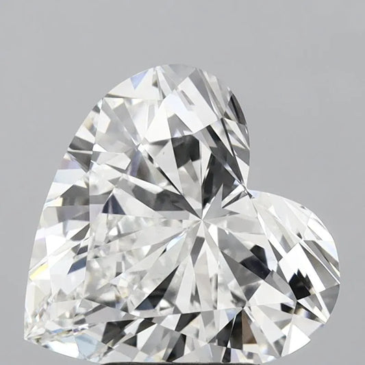 4.09ct Heart Lab Grown Diamond (Colour E, Clarity VS1, IGI Certified)