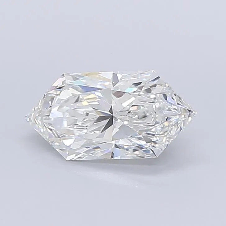 4.09ct Hexagonal Lab Grown Diamond (Colour E, Clarity VS1, IGI Certified)
